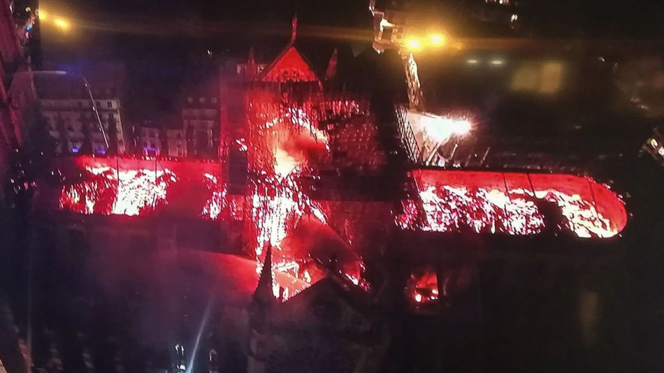 L'incendie de la cathédrale Notre-Dame de Paris en images