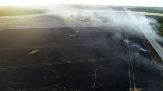 France: l'équivalent de 130 terrains de foot de nature brûlés par un incendie en Ardèche