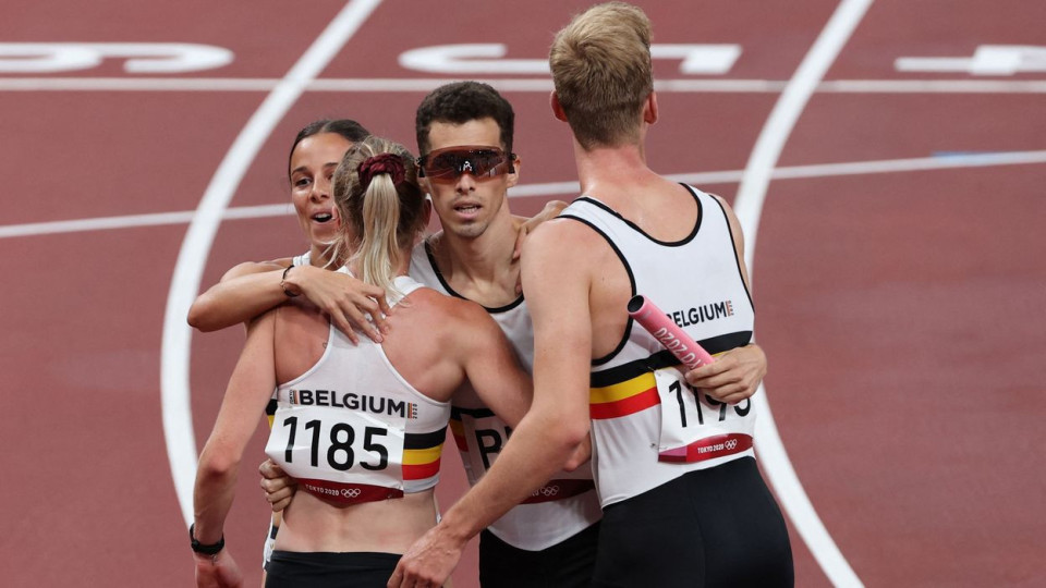 JO Tokyo 2020: la Belgique en finale du relais 4x400m mixte avec un record de Belgique
