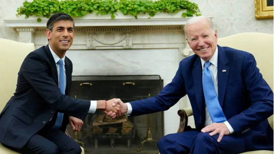 UK Rishi Sunak and US President Joe Biden Have Announced a Significant Agreement for Transatlantic Cooperation